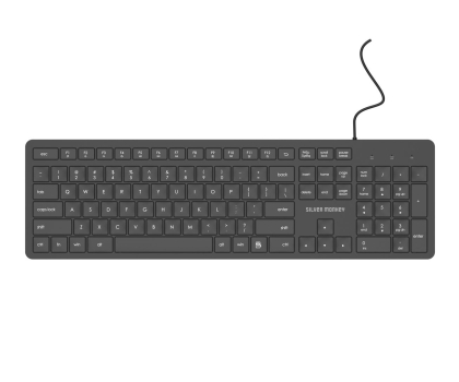 Klawiatura SILVER MONKEY K40 Wired slim keyboard